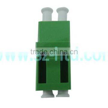 Hot Sale !LC APC Green Duplex Fiber Optic Aquare Coupler