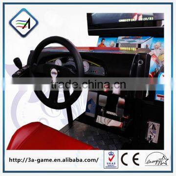 2016 42'' LCD Outrun Double Player Arcade Games Car Race Game Diving Video For Entertainment