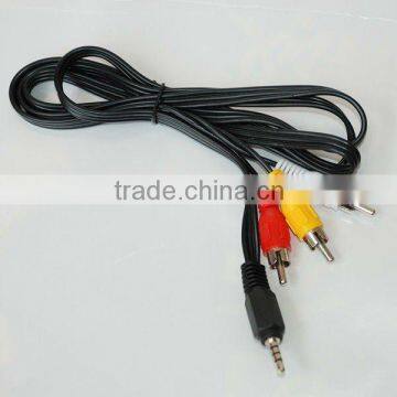 3.5mm audio Stereo jack cable male to 3RCA male cable