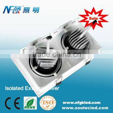 Fashion Design Double Head Ceiling Downlight 3x2w Led Ceiling Lamp High Power Ceiling Bean Gall Light photo-2