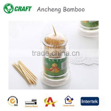 eco-friendly hot sale 65mm long bamboo dental tooth pick