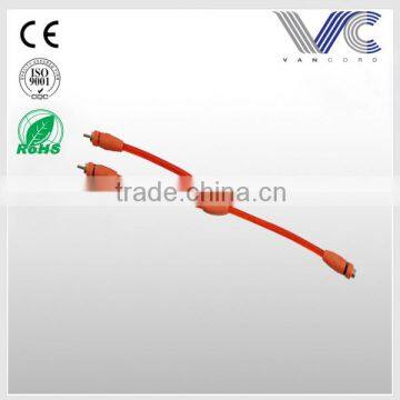 High end 2M1F Auto RCA Y Cable Made in China