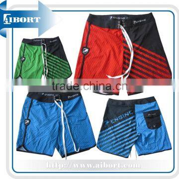 2015 New design customized swim shorts sublimated