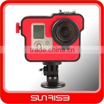 Sunrise Professional Aluminum Protective Case Shell Housing For action camera