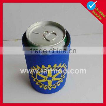 Hot sales unique silicone rubber discharge printing can cooler