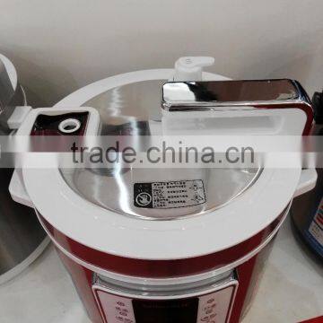 2016 Chinese Round Purple Stainless Steel Housing Digital 6L Electric Quick Rice Pressure Cooker 8-in-1 Multi Food Cookers photo-5
