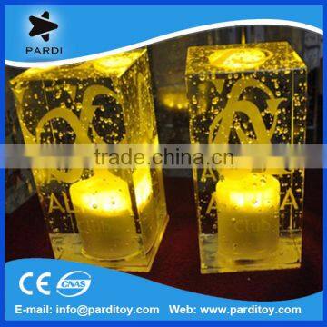Crystal bubble LED rechargeable bar promotional table lamp                        
                                                Quality Choice