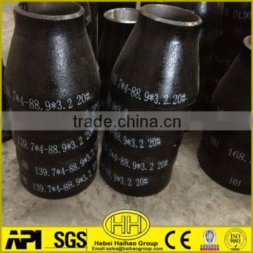 schedule 40 carbon steel concentric pipe fittings reducer