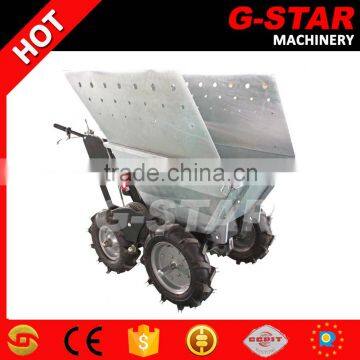 250kg Loading Gasoline Metal Bin Farm Wheeldriven Mini Dumper photo-2