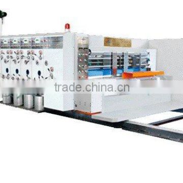 Printing, Slotting & Rotary Die-Cutting Machine (Lead Edge Feeding)