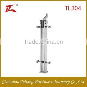 304/316 Stainless Steel Rail Handrail,baluster design stainless steel pipe stair handrail