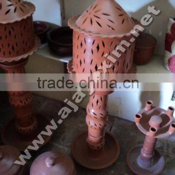 Clay Stand Lamp Shades