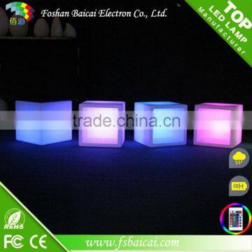 Rechargeable LED Cube /led furniture/cube table/3d cube