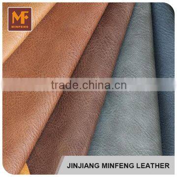 High quality woven finished pattern china products crazy horse pu leather