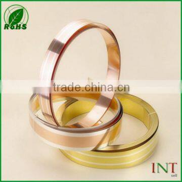 Electronic material brass clad silver bimetal strips