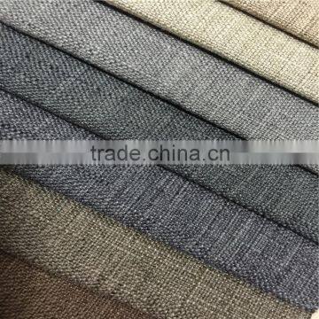 Polyester Linen Look Woven Sofa Fabric for Sofa Upholstery Home Textile photo-2
