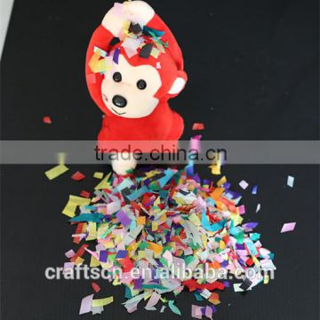 irregular shape carnival confetti with mini size