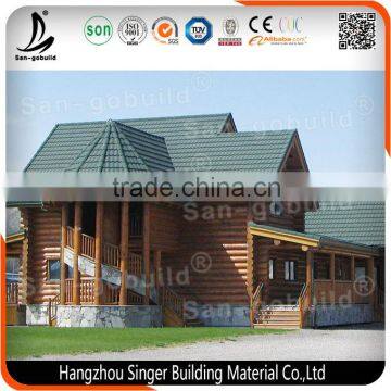 High Quality Alum Type Chinese Roof Tile, 0.4mm Steel Slate Roof Tiles for Sale photo-6