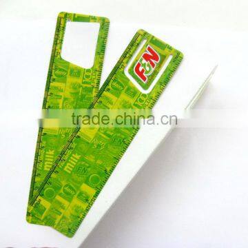 Long Shape That is Made the Plastic Folding Ruler Plastic Advertising Ruler photo-3