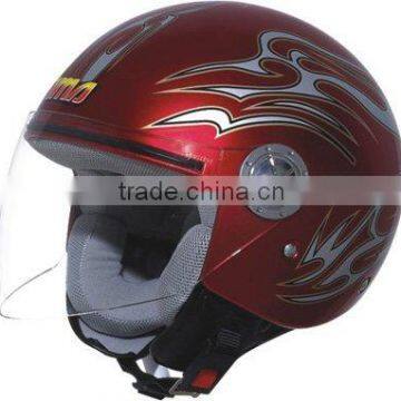 open face helmet