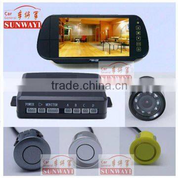 Parking Sensor With 7'' Rearview Monitor, Have Camera