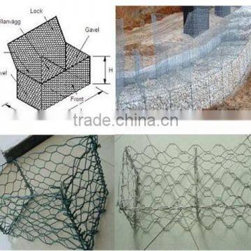 Galvanized and PVC coated Gabion Box and Mattress for Sale: