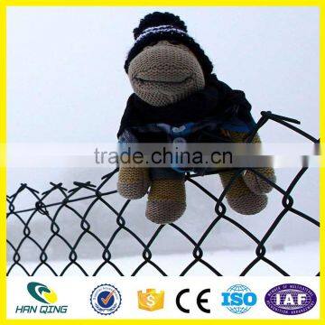 Factory hanqing hot sale used chain link fence slats lowes