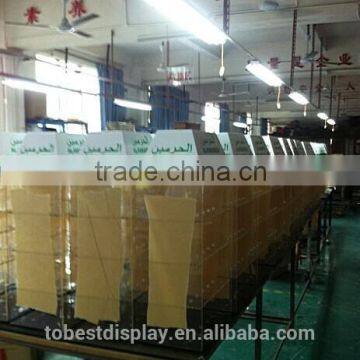 China Factory Customized Large Plexigalss Rotating Watch Display Cabinet, Acrylic Watch Display Box