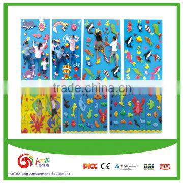 Plastic Kids Rock Climbing Wall