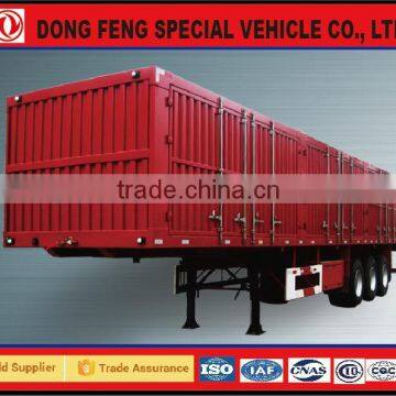 DongFeng van semi-trailer ,EQ9403,Low flat panel semi-trailer