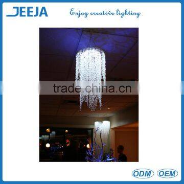 center light acrylic beaded curtains drapes Lights under tables