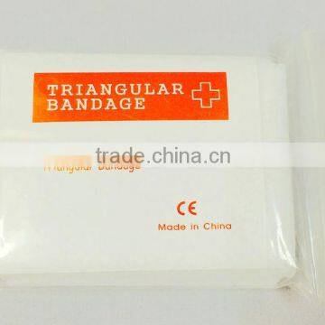 MK-T01 Hot Sale High Quality Surgical Medical Bandage For First Aid Use Triangular Bandage