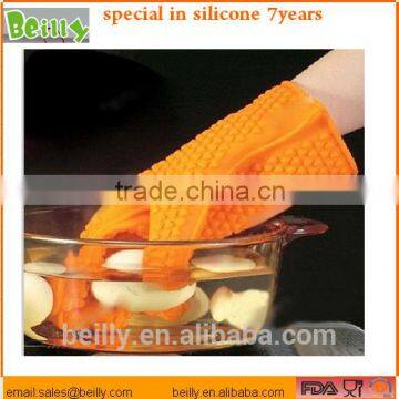 Factory Sell Kitchen Gloves Silicone Cooking Gloves Silicone Bbq Baking Gloves photo-3