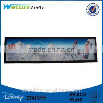 Factory Supply Promotional Sublimation Printed Bar Runner Custom Rubber Bar Rail Mat