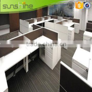 space saving furniture workstation artificial slab office environment