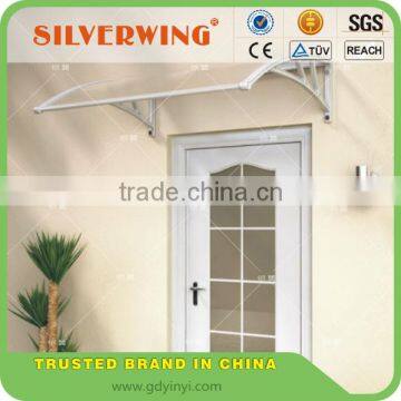 Economic Outdoor Clear Plastic Canopy Polycarbonate Plastic Waterproof Window Awnings Garden Supplies photo-4