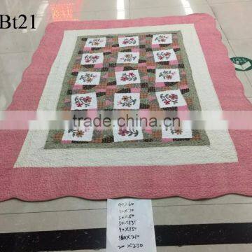 Bt21 Cotton Patchwork Carpet 90*150 & 160*210 & 200*230 cm