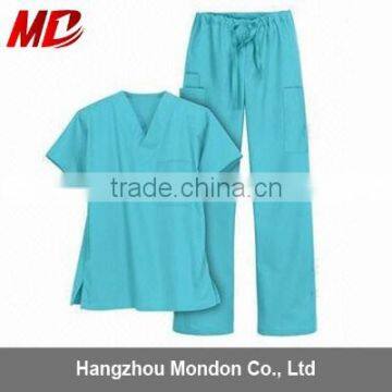 Sky blue Top wholesale medical uniforms