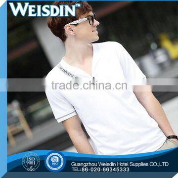 200 grams china wholesale 100% cotton bulk cheap price plain white men tshirts