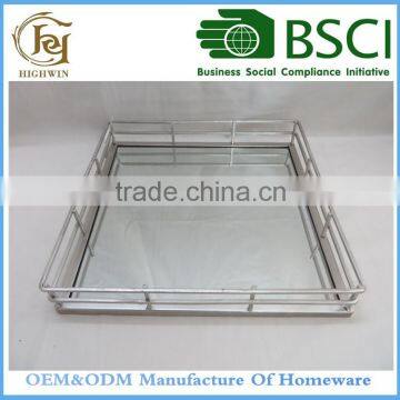 Silver Color Metal Plate \trays Carrier