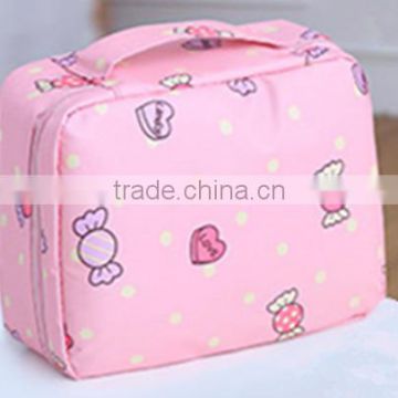 The new products OEM various colors makeup sets for women high quality portable comestic bags