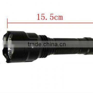 CREE T6 LED Hunting Flashlight with 1000 Lumens, dynamo flashlight, police flashlight