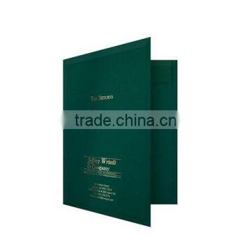 Paper File Folder, A4 size presentation folder with logo printing