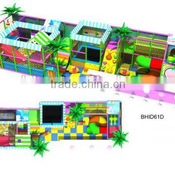 2012 Supermarket Customized Indoor Playsystem Naughty Castle Kids Soft Playground BHID61D