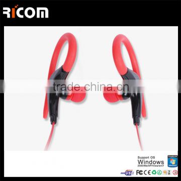 HD Handfree noise cancelling earhook style bluetooth earphone for sport--BTH-210--Ricom