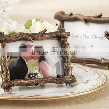 "Scenic View" Tree-Branch Place Card/Photo Holder