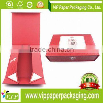 Luxury packaging magnetic cardboard paper gift box