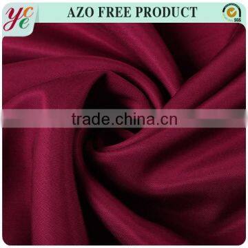 wholesale rayon wine red woven fabric for garment