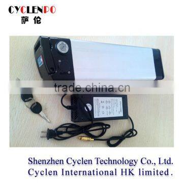 li-ion battery pack 24v 20ah with silver bms and charger for electric bike