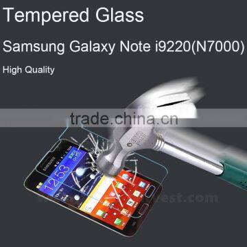 2016 New Arrival ! Ultra Thin 0.2mm 2.5D Anti-Fingerprint 9H Tempered Glass Screen Protector for Samsung I9220 photo-2